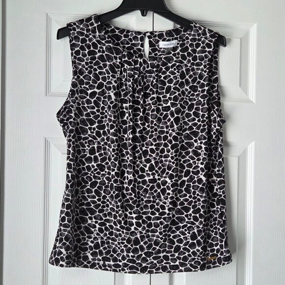 NWT Calvin Klein Sleevles Top - Picture 1 of 8